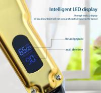Hiena HYN-202 Recortadora De Pelo Profesional Con Corte De T-Blade Para Hombres Kit De Corte De Pelo Inalámbrico Recargable Con Pantalla LED Ajuste De Longitud Eléctrico - details 5