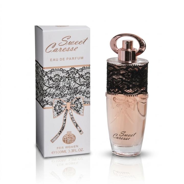 Sweet Caresse Real Time. Perfume para mujer Eau de Parfum de la familia floral empolvada delicada con notas de lavanda… — oferta en Miravia