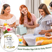 Juegos De Baño Para Bebé No Digas Bebé Con Pinza De Ropa (1 Signo + 50 Mini Pinzas De Ropa) Para Baño De Bebé Neutro Juego De Aniversario De Bebé - details 4