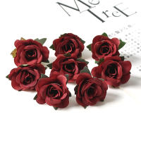 20Pcs Rosas De Seda Artificiales 3.5cm Para Decoración De Bodas Hogar Y Jardín Accesorios Para Guirnaldas De Navidad DIY - details 9