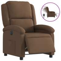 vidaXL Sillón reclinable eléctrico de tela Gris claro, Gris oscuro, Negro Sillon Dormitorio Sillon Comodos Silla Relax Sillón Sofá - details 4