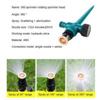 Sistema De Riego Automático 360° Rotación Jeringa De Agua Para Jardín Agricultura Tubo De Tierra Ajustable Plug Buried Atomización - details 5
