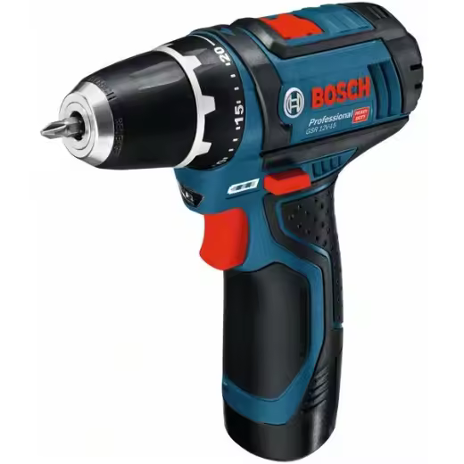 Taladro Inalámbrico Bosch GSR 12V-15 | Potente y Portátil - 1