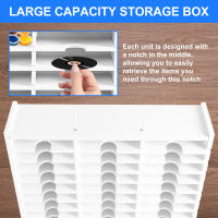 Estante De Almacenamiento Para 36 Pads De Tinta Organizador De Medios Caja De Almacenamiento Móvil Para Teléfonos Móviles Rack De Exhibición Para DVD Accesorios De Escritorio - details 2