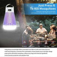 2025 Zappify 2,0 Zapper del mosquito, USB recargable portátil Zapper luces UV mosquito asesino eléctrico Bug Zapper acampar al aire libre - details 1