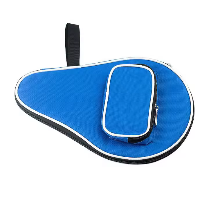 Raqueta Bolsa de Transporte con Bolso de almacenamiento de Bolas Raqueta de Tenis de Mesa Cubierta DE LA CAJA Protección del forro interior impermeable-Bueno - 1