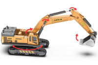 Juguetes Para Niños Camión Miniatura De Aluminio Excavadora Bulldozer Y Grúa Modelo De Vehículo De Tierra Metal Juguete Educativo Para Niños - details 10