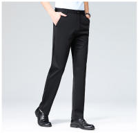 Pantalones Casuales Para Hombre Talla Grande 52 Pantalones Trasladables De Oficina Pantalones Formales De Negocios Estilo Recto Spandex Polyester - details 7