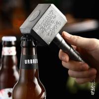 Abrebotellas Creativo Llave De Barra Regalo Para Casa Y Día a Día Herramienta Multifuncional De Acero Inoxidable Hammer Beer Bottle Opener - details 3