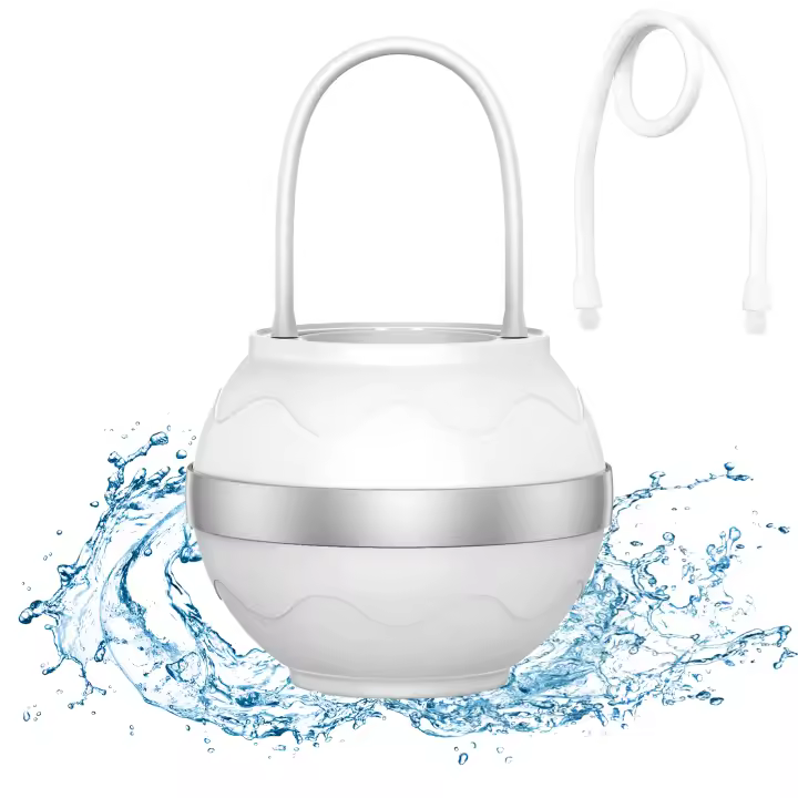 Bola De Baño Filtro De 8 Capas Purificador Portátil Elimina Cloro Para Piel Y Cabello Más Suaves Y Saludables Material De Silicona - 1