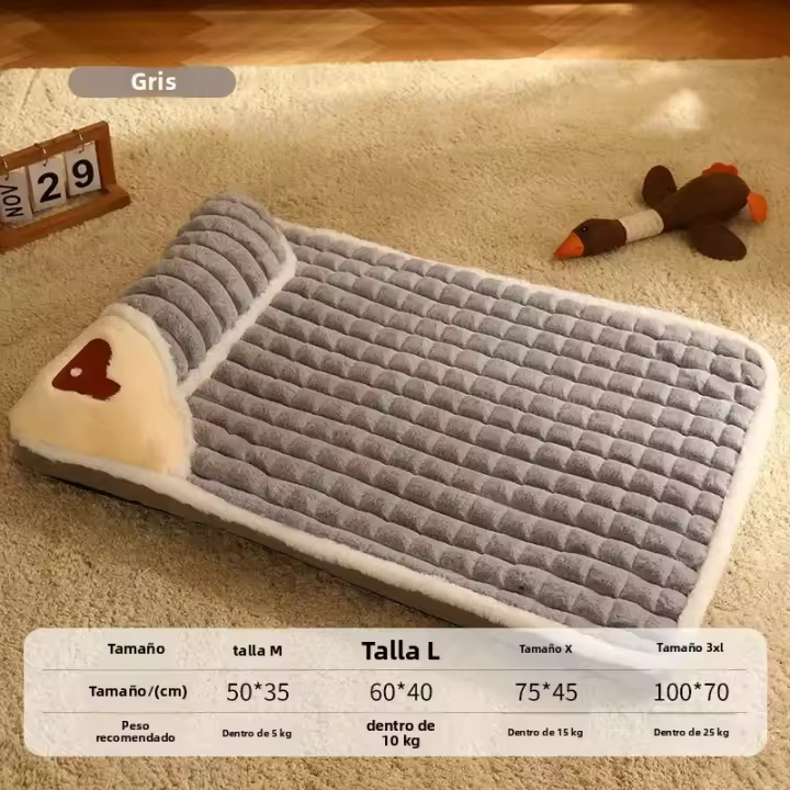 Cama De Invierno Para Perros Con Funda Removible Y Lavable Plush Ortopédica Para Gatos Pequeños Y Medianos Estilo Sofá Con Lining De Poliéster Suave - 1
