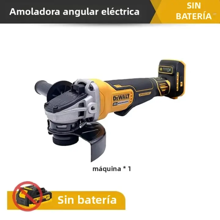 Máquina De Polvo Dewalt DCG406 125/100mm Grindadora De Ángulo Sin Cable 9000RPM Para Corte Y Pulido Compatible Con Baterías De Litio 20V - 1