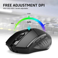 Ratón Inalámbrico Recargable Bluetooth 2.4G INPHIC Para Oficina Silencioso Compatible Con PC Laptop Tablet Y Smartphone Universal - details 1