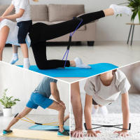Cuerda De Entrenamiento De Boxeo 1 PC Cinta Elástica De Resistencia Para Golpes En Aire Sanda Thai Fitness Completo Unisex - details 5