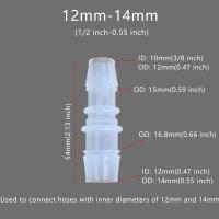 Conector De Tubo Flexible Plástico 5pcs Reductor De Barbaco Adaptador De Reparación De Agua Para Jardín Acuario Laboratorio - details 27