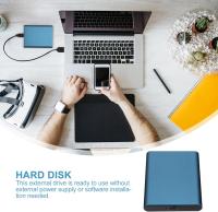 Unidad de Estado sólido SSD, disco duro externo portátil, disco duro de 1 TB, disco duro externo USB, Unidad de Estado sólido de Alta velidadUnidad flash USB (Negro, Azul, Rojo, Dorado) - details 4
