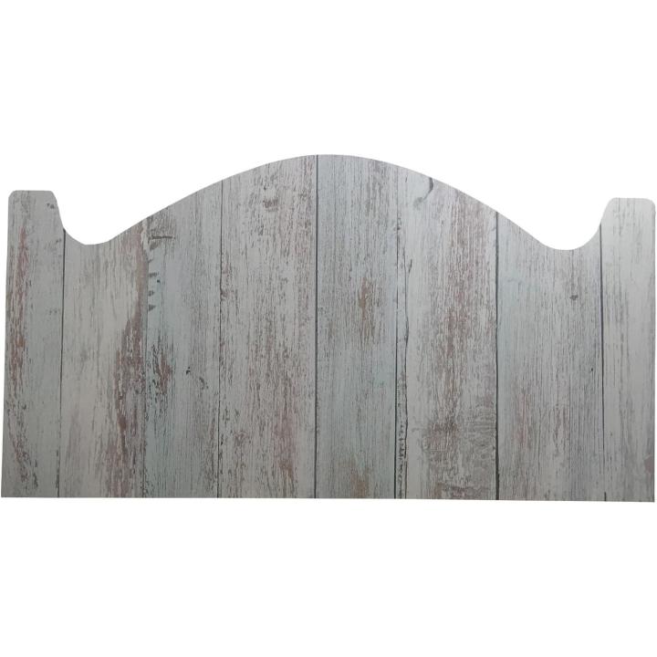 Oedim Cabecero Cama PVC Impresión Digital Imitacion Madera Marron | 100 x 60 cm | Disponible en Varias Medidas | Cabecero Ligero, Elegante, Resistente y Económico