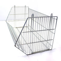 Cestones Alta Calidad Acero Almacenaje Apilables Picking Galvanizado Cestas Gavetas Metálicas 94cm x  45cm x 48cm - details 2