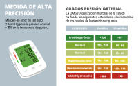 Tensiómetro de Brazo Eléctrico Dígital, Medidor de Presión Arterial en Casa con Memoria para 2 Usuarios y 99 Mediciones - details 4