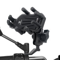 Soporte De Teléfono Móvil Para Motocicleta Con Amortiguador De Vibración Soporte De Rotación Ajustable Para Motorbike Ball Head Mount - details 22