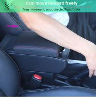 Caja De Reposabrazos Para Citroen C2 Y C3 Accesorios De Interiores Para Coche Con Soporte De Taza Y Almacenamiento Material PU Cuero / Plástico ABS Certificación CE - details 9