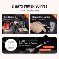 gato eléctrico para coche, 3 toneladas/6600 lbs, 12V, gato de tijera eléctrico, gato portátil para coche para SUV, camión, sedán, reemplazo de cambio de neumáticos - details 5