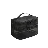 Bolsa De Maquillaje Grande Para Viajes Resistente Al Agua Estuche De Almacenamiento Para Mujer Con Cierre De Cremallera Estilo Casual - details 1