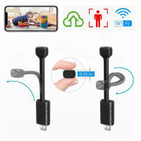 Cámara Mini USB AP Hotspot IP 4MP Con Ángulo De Visión Ultra Ancho De 120° Detección De Movimiento Visión Nocturna Vigilancia De Video Cámara De Seguridad - details 13