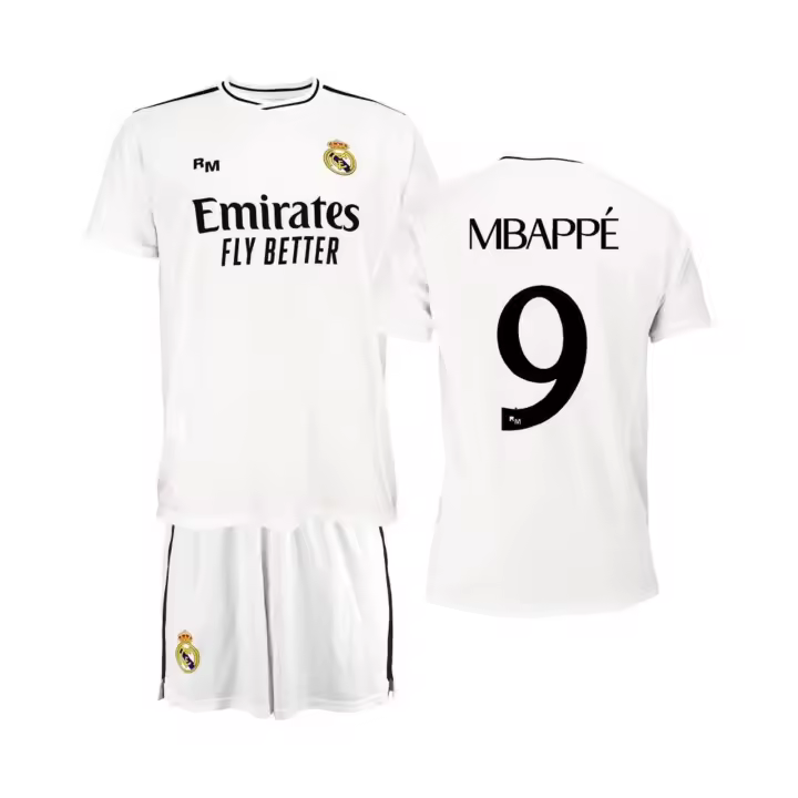 PACK REAL MADRID MBAPPÉ +9 - MARCA RM - ( PRODUCTO OFICIAL ) - 1