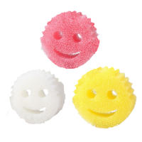 Esponja De Cocina Sonriente Para Lavar Platos Fuerte Esponja De Limpieza Para Cocina Y Baño Absorción De Aceite Y Grasa Durable Y Fácil De Limpiar Color Atractivo - details 6