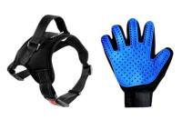 Arnés Ajustable Reflectante Talla L + 1 Guante de Aseo para Perros y Gatos - Accesorio para Mascotas - details 1