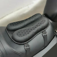Almohadilla De Silla Para Motocicleta Suave Y Transpirable Con Diseño De Células De Ápice Antideslizante Gel De Memoria Almohadilla De Aire Para Alivio De La Presión Cubierta De TPU PVC - details 2