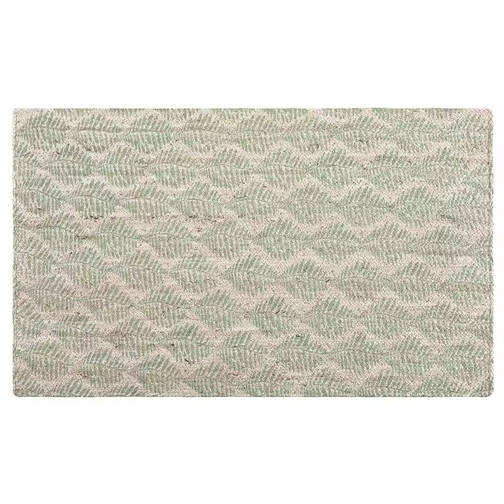 Parentesi Quadra  -  ALFOMBRA YUTE STAMPATO HOJAS 160X230 - 1