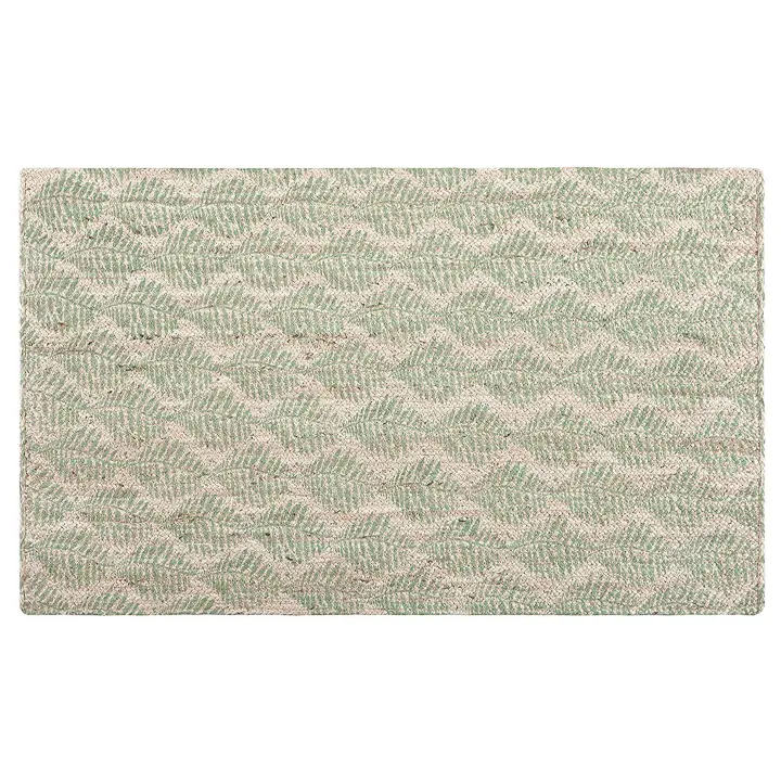 Parentesi Quadra  -  ALFOMBRA YUTE STAMPATO HOJAS 160X230 - 1