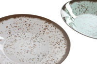 LILI HOME Vajillas de Melamina: Elegancia y Durabilidad. Plato Llano: Ø 28 cm / Plato Hondo: Ø 23 cm / Plato de Postre: Ø 20 cm / Bol Individual: Ø 13 cm / Bol de Ensalada: Ø 25 cm / Bandejas de Servir: 40 x 29 cm y 36 x 26 cm. - details 4