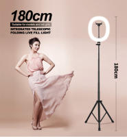 MZ-10 Luz de relleno en vivo plegable telescópica integrada de 10 pulgadas 3 modos de luz 10 niveles de brillo Anillo de luz LED regulable para fotografía de maquillaje YouTube Vlog TIK Tok Envió 24Horas - details 1