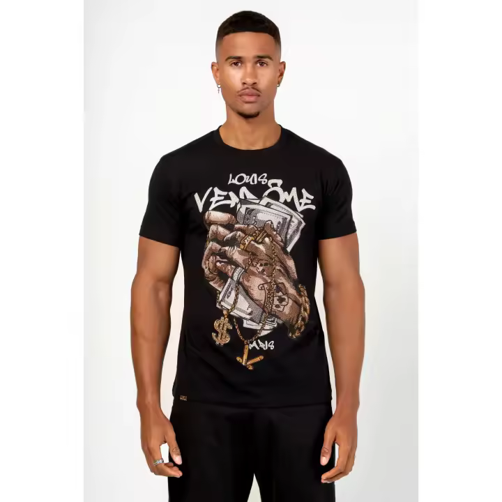 LOUIS VENDOME CAMISETA HOMBRE LV-67 Black. - 1