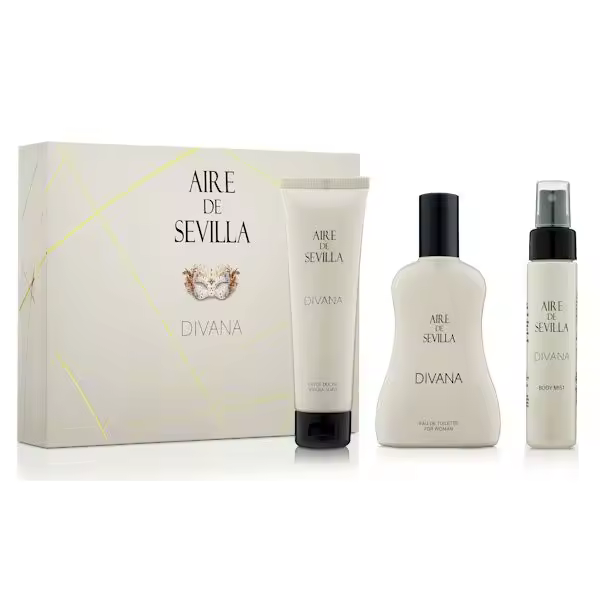 AIRE DE SEVILLA Estuche Divana Eau de Toilette  1 uds Estuche EDT + Gel Ducha + Body Mist - 1