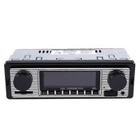 Bluetooth Vintage Car Radio Mp3 Player Stereo Usb Aux Classic Car Stereo Audio - details 0