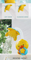 Juguete De Baño Interactivo Delfín Para Niños Juguetes Sensoriales De Agua Divertido Regalo Para Bebés De 1 a 3 Años Material ABS - details 1