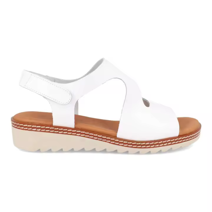 Sandalias de piel para mujer modelo Bda 866 con Velcro made in Spain by Bda Shoes - 1