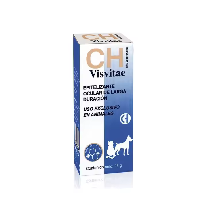 Visvitae 15 g en gel producto diseñado para el cuidado ocular de perros y gatos Chemical Ibérica - 1
