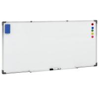 vidaXL Pizarra magnética de borrado en seco acero blanco en dimensiones 70 x 50 cm/50 x 35 cm/110 x 60 cm y más - details 2