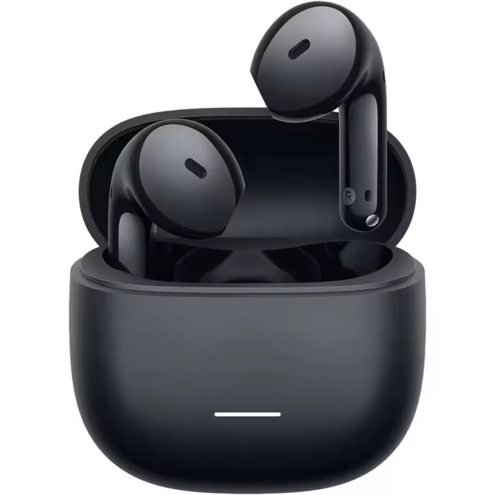 XIAOMI REDMI Buds 8 Active - TWS Bluetooth Semi-intraauriculares, Driver de Titanio de 14,2 mm, bajo Potente, 37h de autonomía, conexión Dual a 2 Dispositivos, 5 EQ, Bluetooth 5.4, IP54, Negro - 1