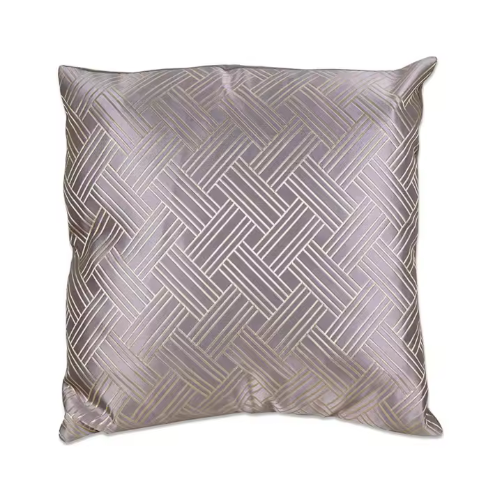 Cojin 43*43 beige fondo dorado entrelazado 380gr ire  Material: Poliester Medidas (Ancho*Alto*Fondo): 43*43*8Presume de casa - 1