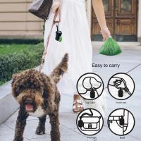 Bolsas De Basura Para Perros Nylon Ajustable Dispensador De Basura Móvil Para Viajes Herramientas De Limpieza Para Mascotas Universal Para Gatos Y Perros Color Negro - details 2