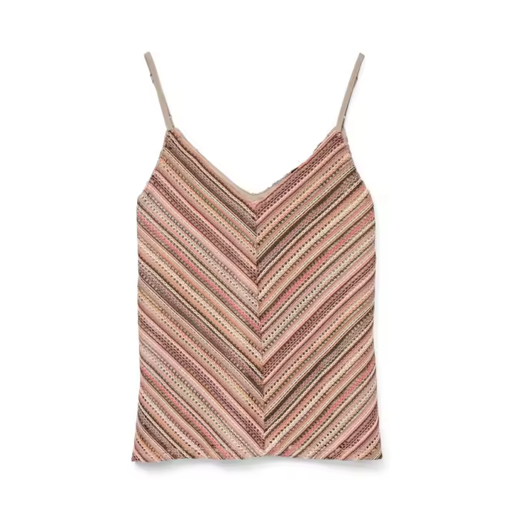 Vero Moda Top Mujer VMDEMI SINGLET TOP JRS GA - 1