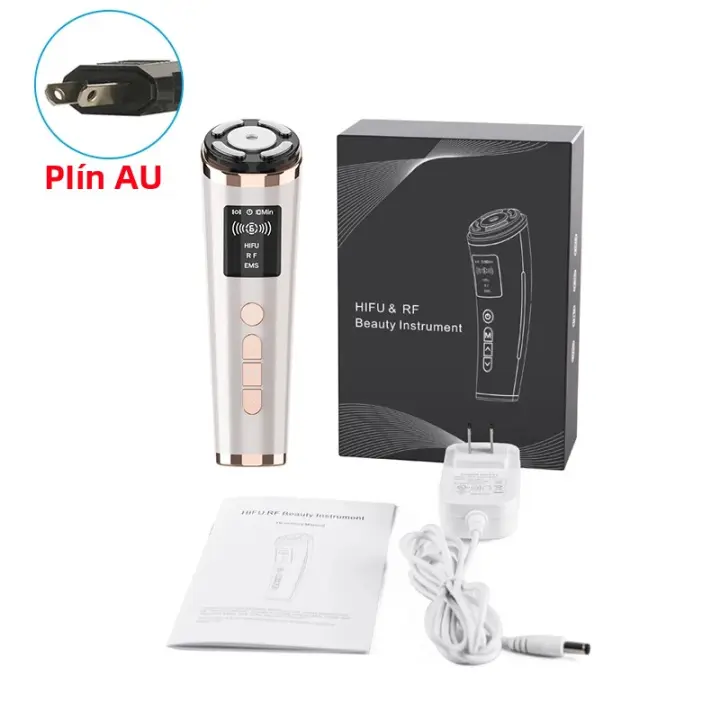Masajeador Facial De Microcorriente EMS Rejuvenecimiento De Piel Anti-Edad Mini Máquina Hifu Lifting Facial Elevación De Rostro - 1