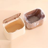 Caja De Limpieza Para Gatos Pequeña Y Ecológica Con Recogido De Basura Y Rascador Integrado Material PP Silencioso Y Cubierto Para El Hogar - details 2