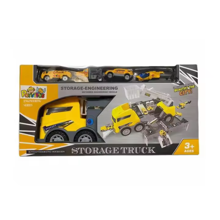 CAMION CONSTRUCCIÓN TRANSFORMABLE DE PANRITOS - 1